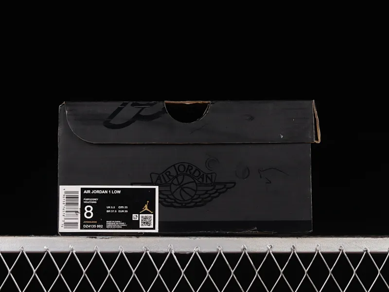 All Categories Air Jordan Jordan Series Basketball Shoes Air Jordan 1 Low Z Edition Air Jordan 1 Low AJ1 Joe 1 Mi White Purple Retro Culture Leisure Sports Shoes DZ4135-002